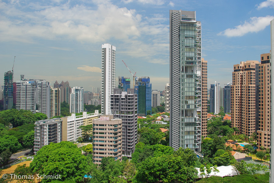 Singapore city view